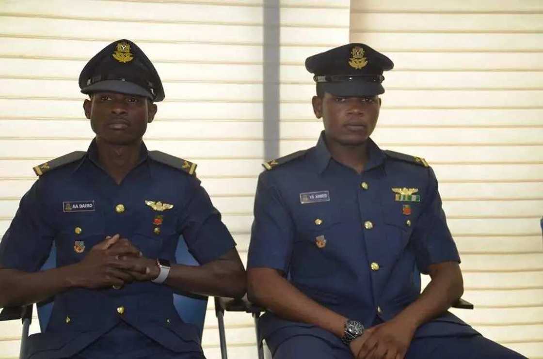 Nigerian Air Force ‘wings’ two US-trained combat pilots