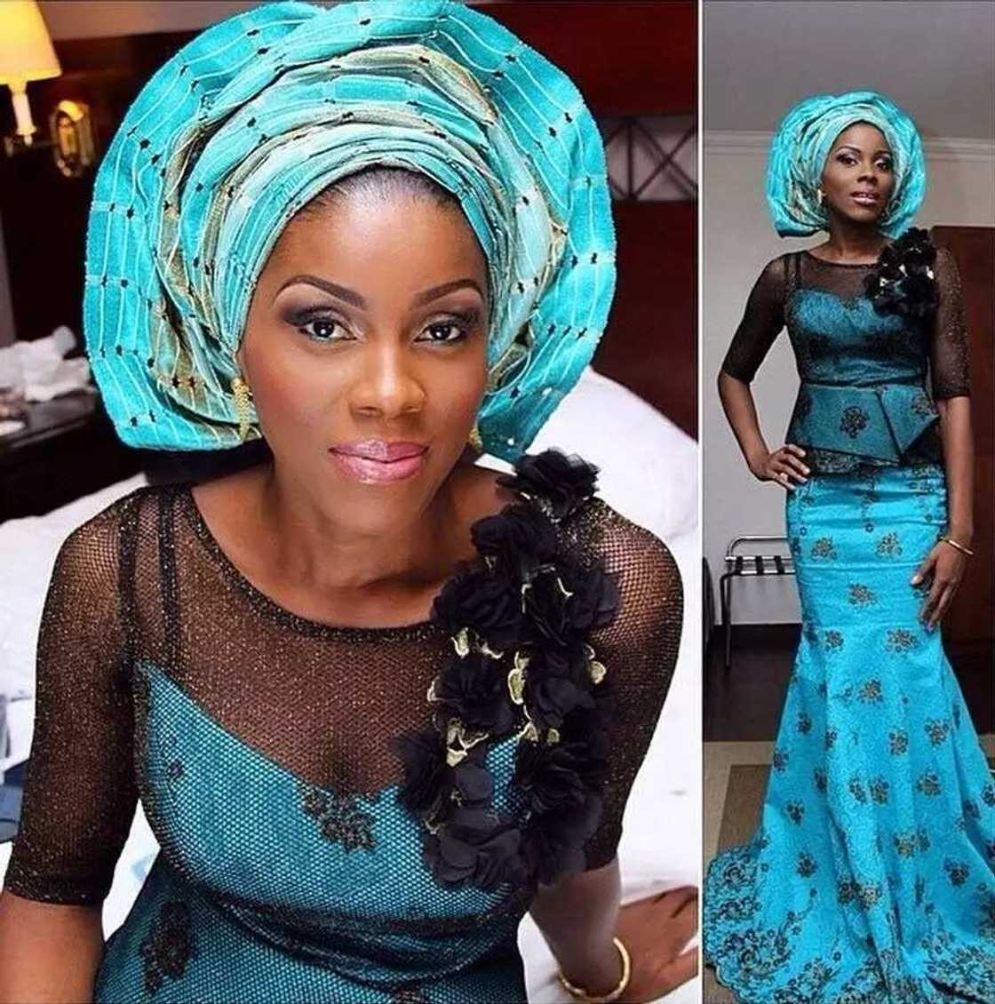 Hausa female sewing styles - mermaid dress Hausa female sewing styles - mermaid dress