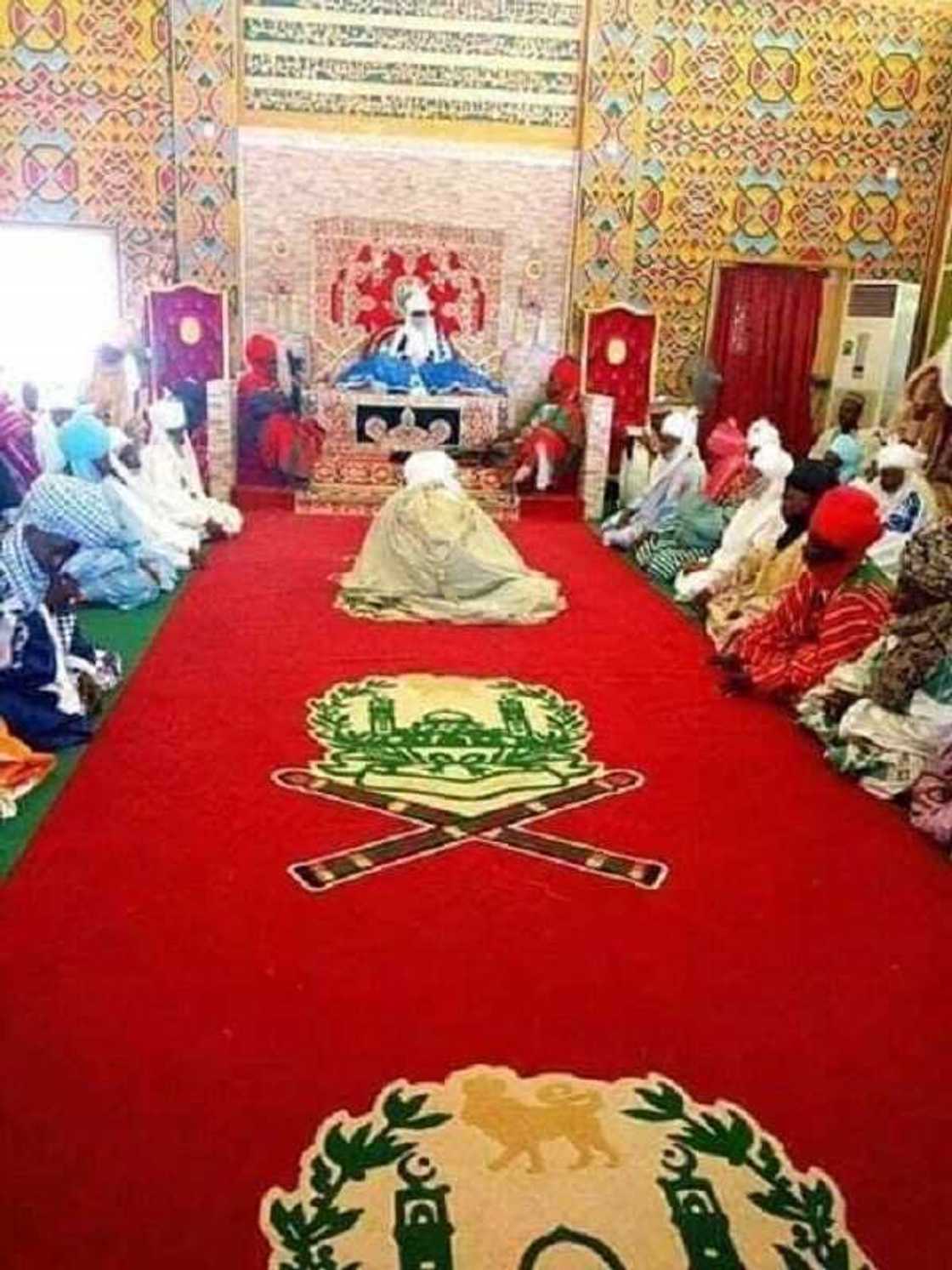 Sarki Sanusi ya nada sabon dan masanin Kano, hotuna