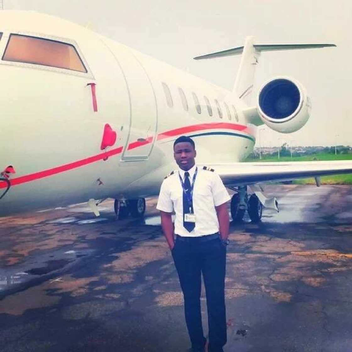 The youngest pilot in Nigeria The youngest pilot in Nigeria