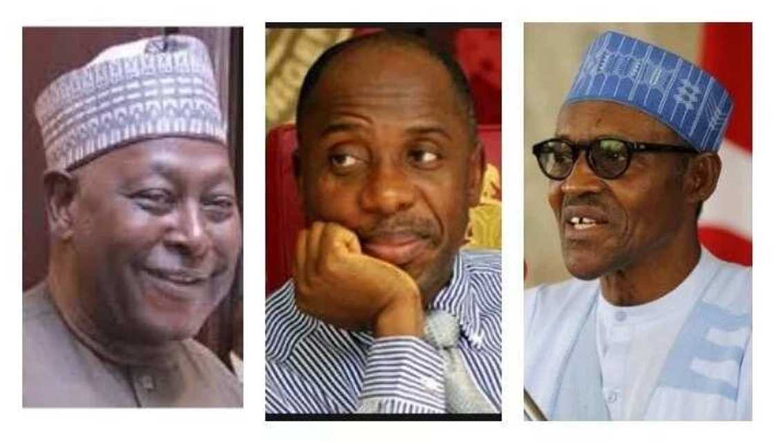 In their reactions on social media, they call on President Buhari to sack some looters in his cabinent before suspending the SGF In their reactions on social media, they call on President Buhari to sack some looters in his cabinent before suspending the SGF