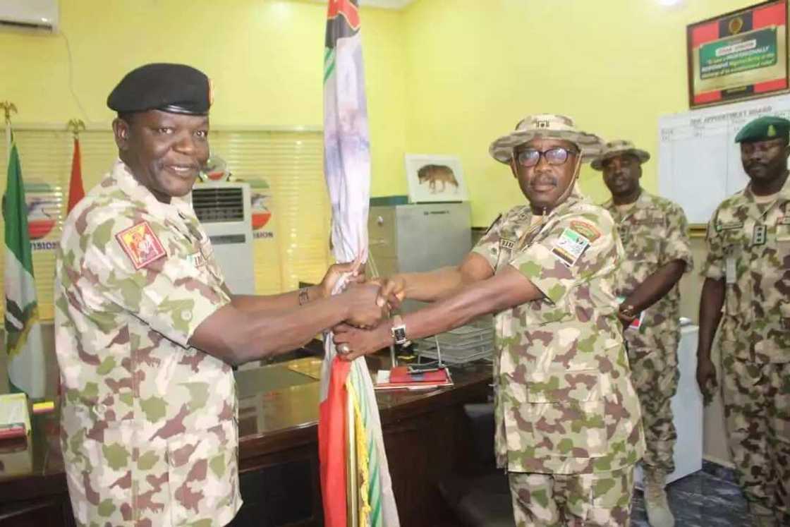 Army General Abdulmalik Biu assumes duty as new GOC 7 division Army General Abdulmalik Biu assumes duty as new GOC 7 division