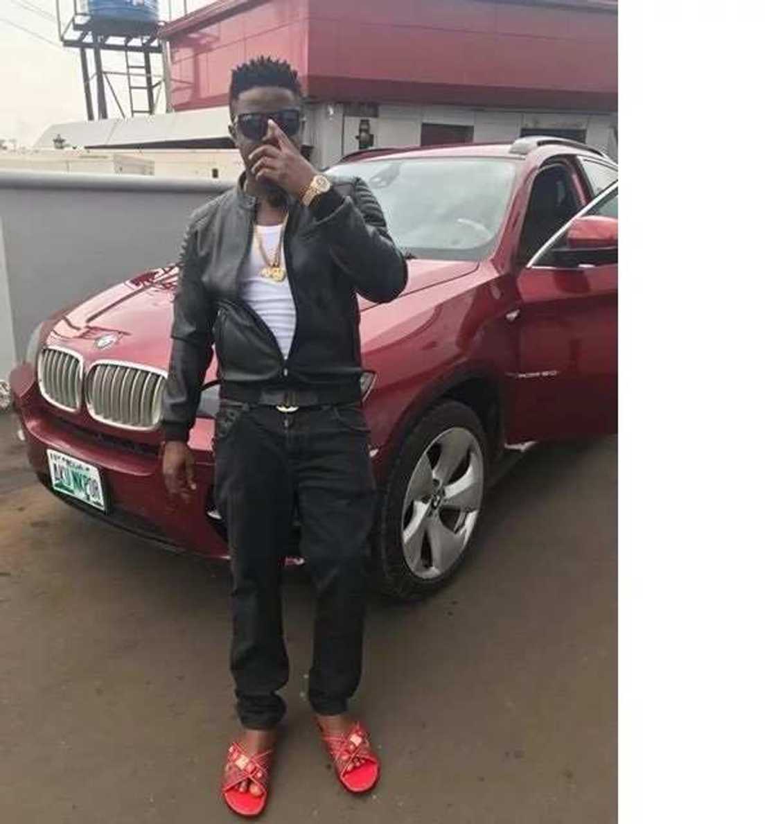 Anambra Big Boy shows off his BMW X series SUV, shares words of wisdom (photo)