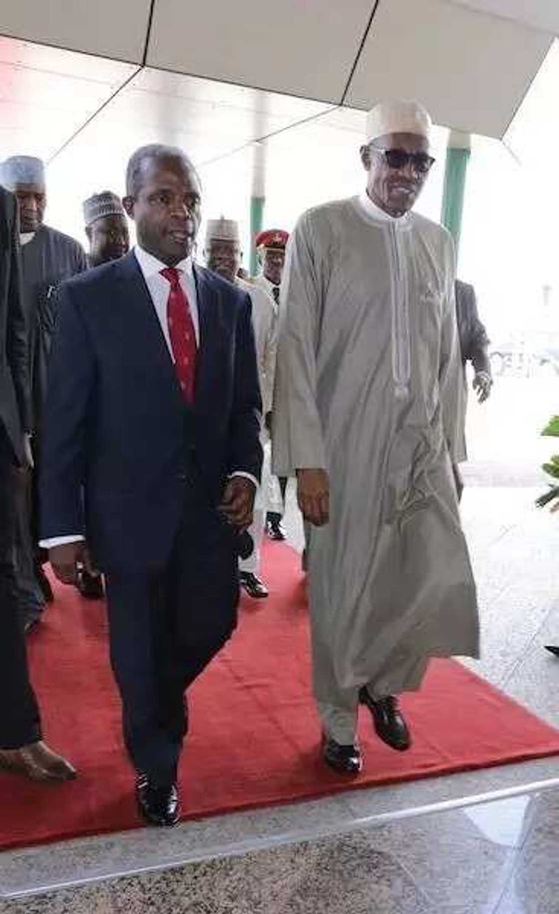 Photos: Buhari Returns To Nigeria