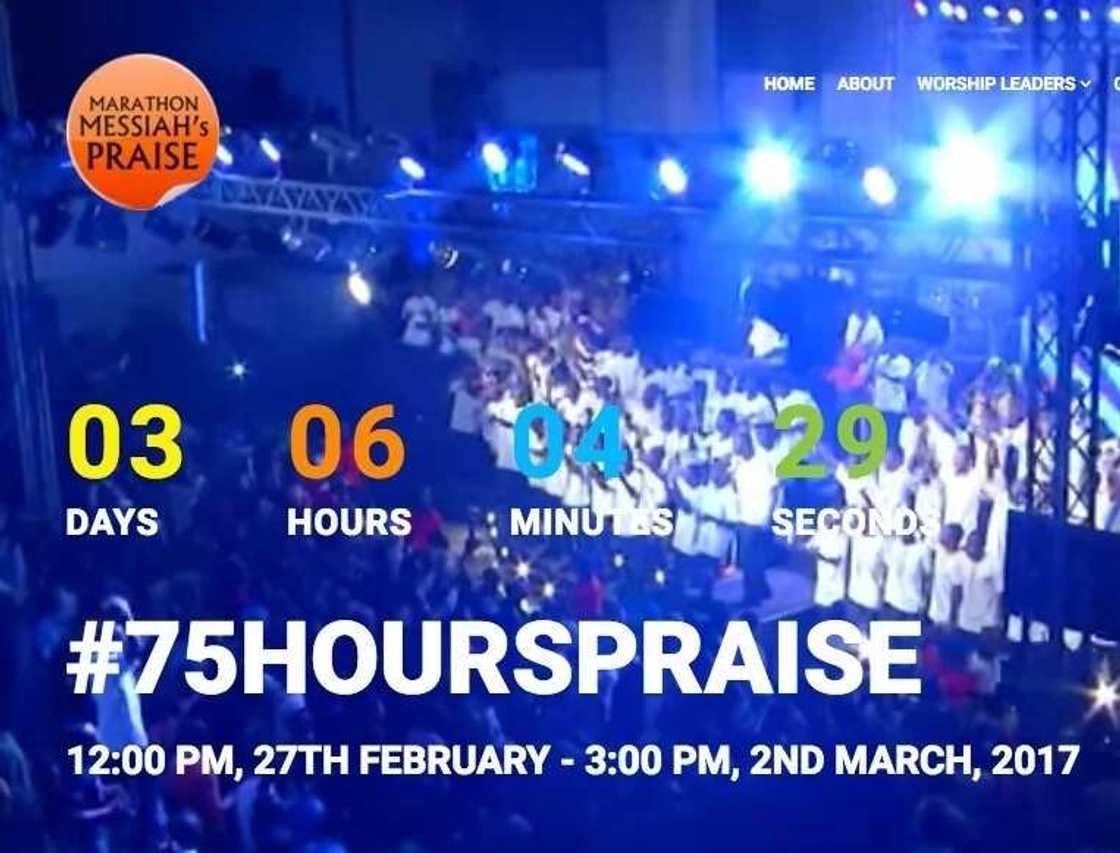 6 things you should know about 75 hours praise in honour of Pastor Adeboye (Photos) 6 things you should know about 75 hours praise in honour of Pastor Adeboye (Photos)
