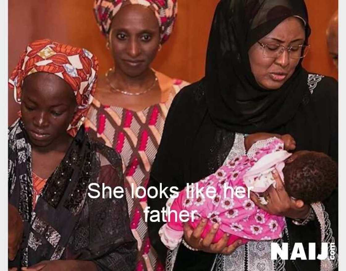 Photos of Aisha Buhari that depict the typical Nigerian mother Photos of Aisha Buhari that depict the typical Nigerian mother