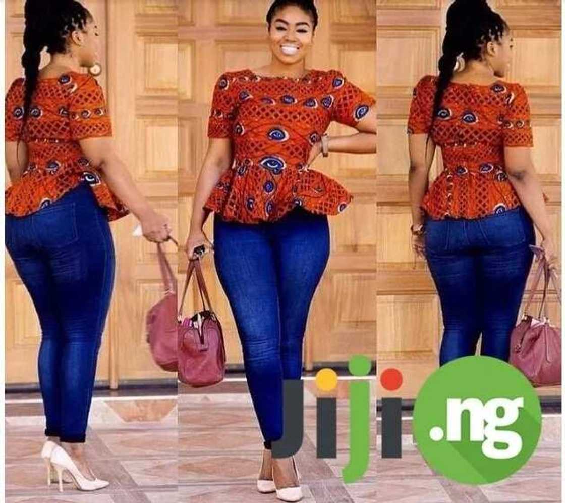 The most beautiful ankara tops you will dream of The most beautiful ankara tops you will dream of