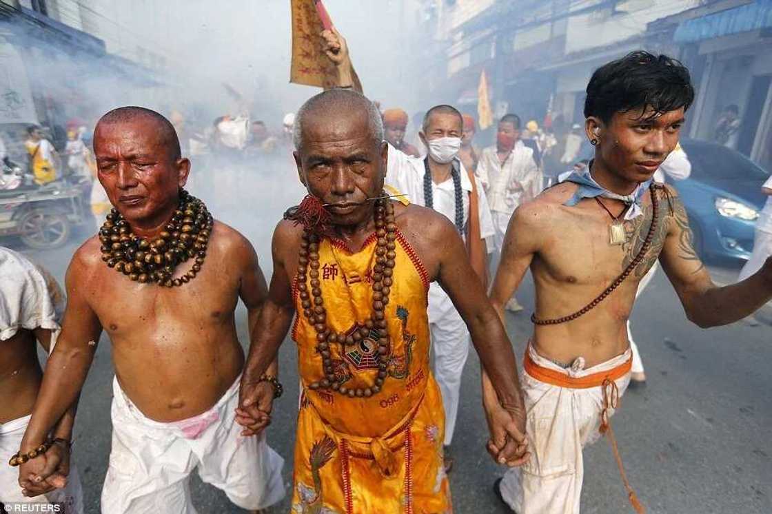 Extreme Vegetarian Festival Is Celebrated Across Thailand