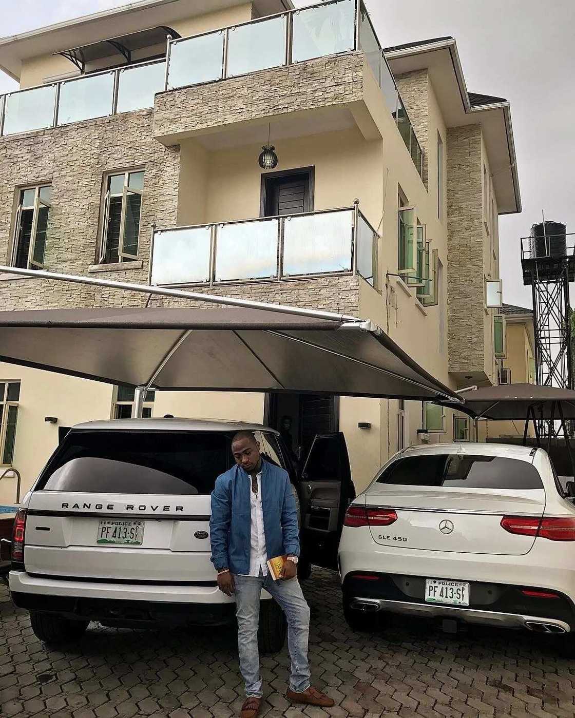 Davido mansion in Lekki (Lagos)