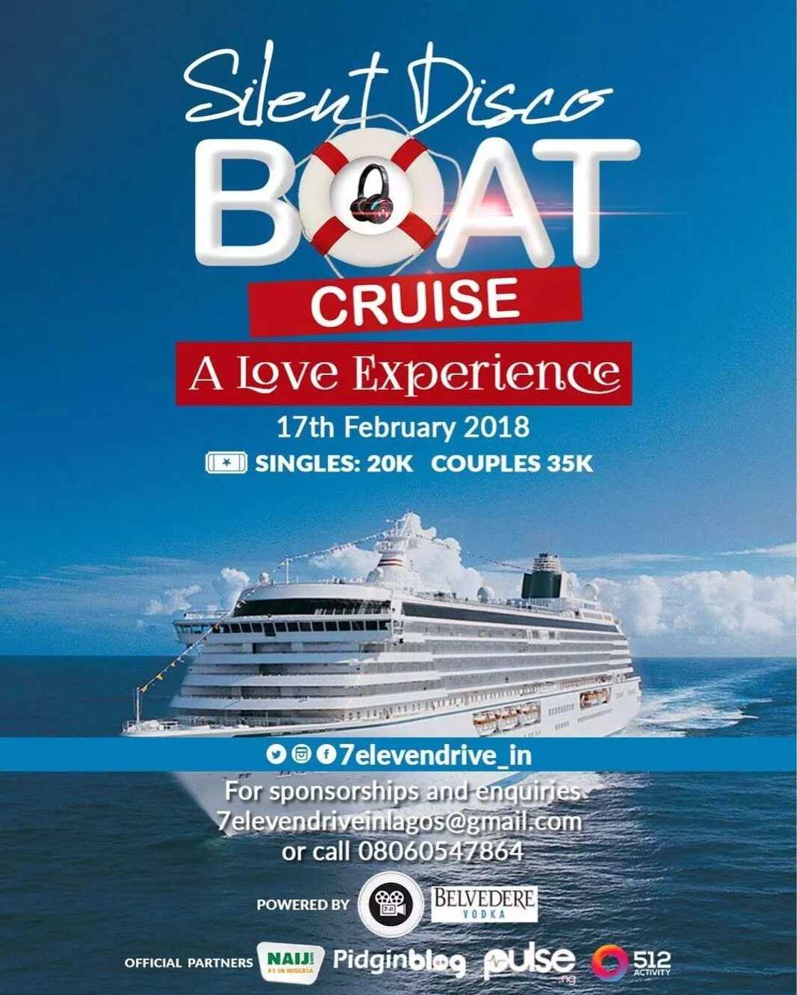 Don't miss the silent disco boat cruise this Valentine Don't miss the silent disco boat cruise this Valentine