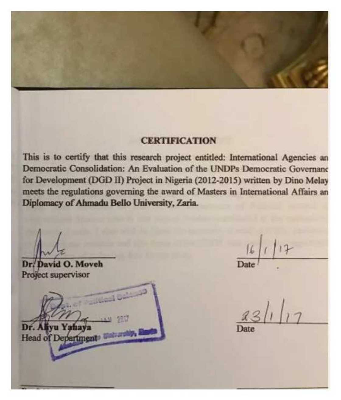 If Buhari is allowed to rule without certificate, Melaye is qualified to serve with toilet paper – Fayose’s aide If Buhari is allowed to rule without certificate, Melaye is qualified to serve with toilet paper – Fayose’s aide