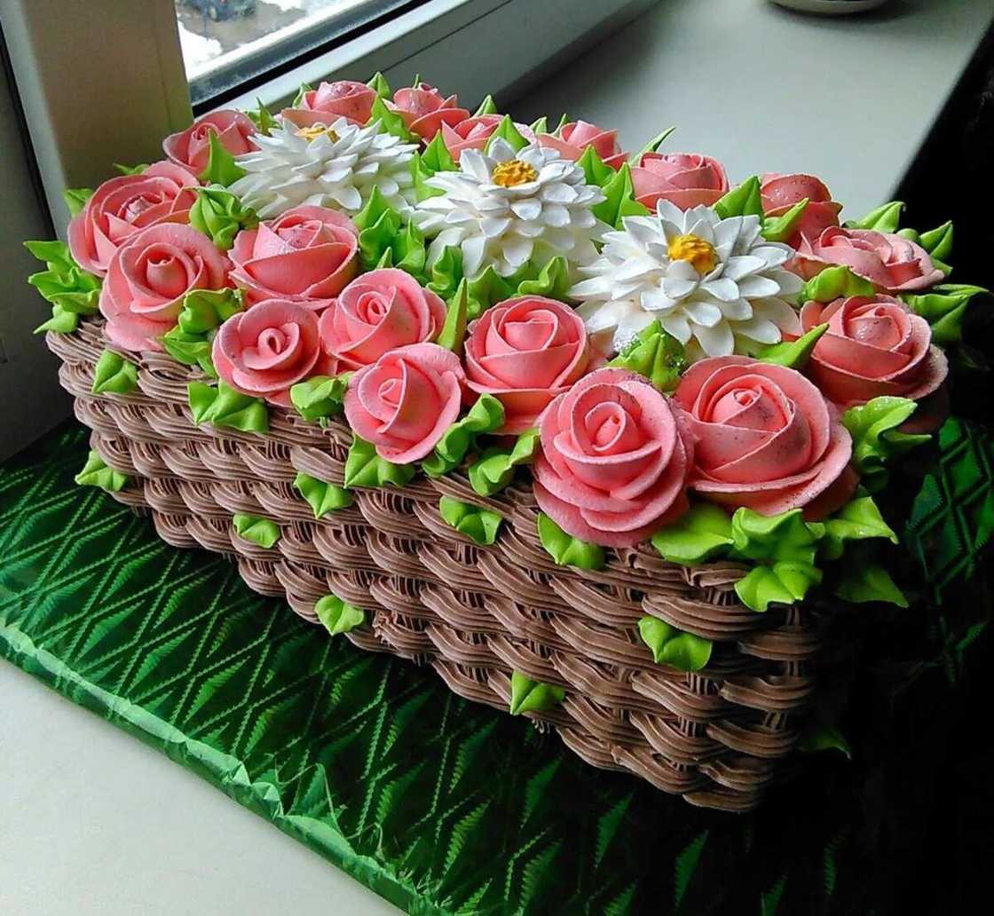 Flowers cake