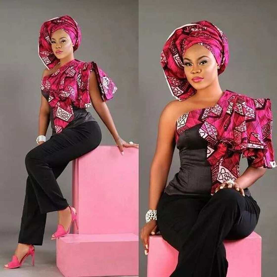 Ankara blouse