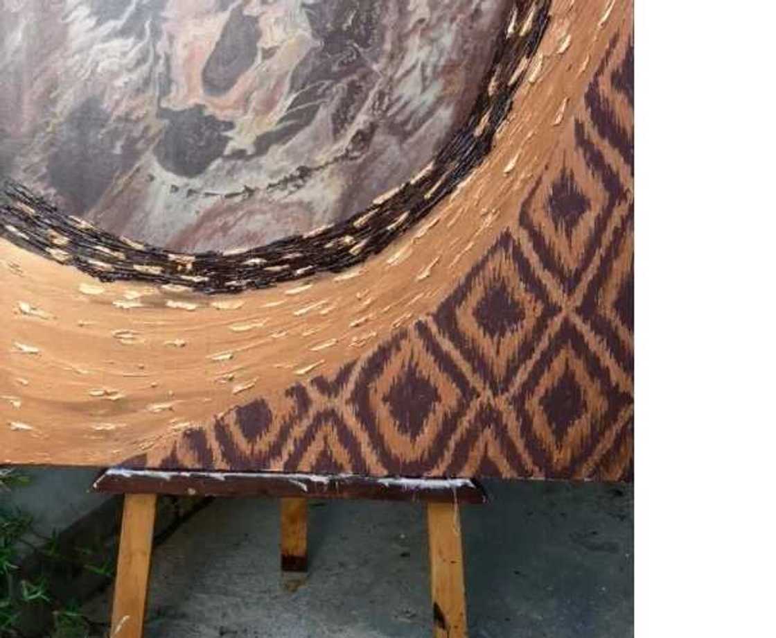 Northern Nigerian girl creates amazing artworks (photos) Northern Nigerian girl creates amazing artworks (photos)