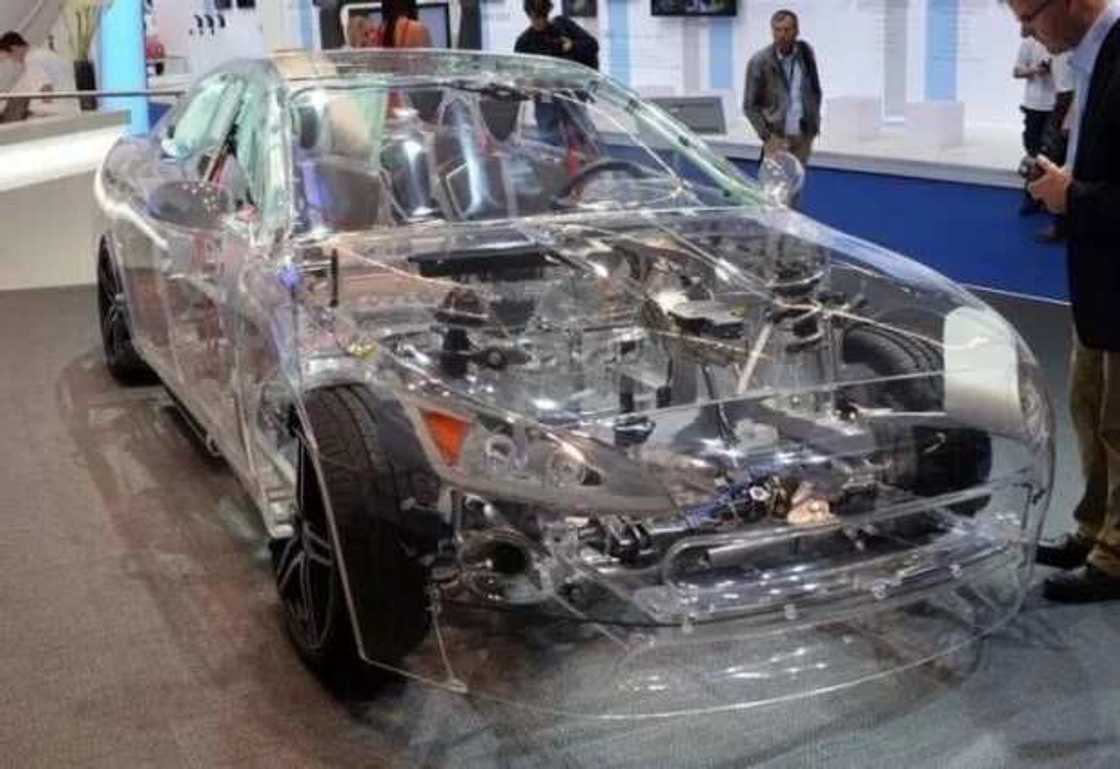 German transparent car German transparent car