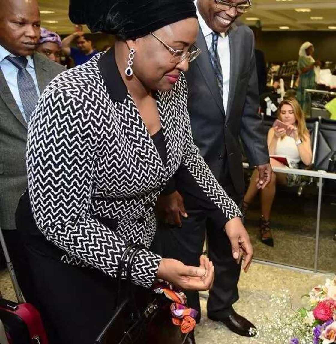 Tsirarun hotunan Aisha Buhari guda 9 da ya kamata ku gani Tsirarun hotunan Aisha Buhari guda 9 da ya kamata ku gani