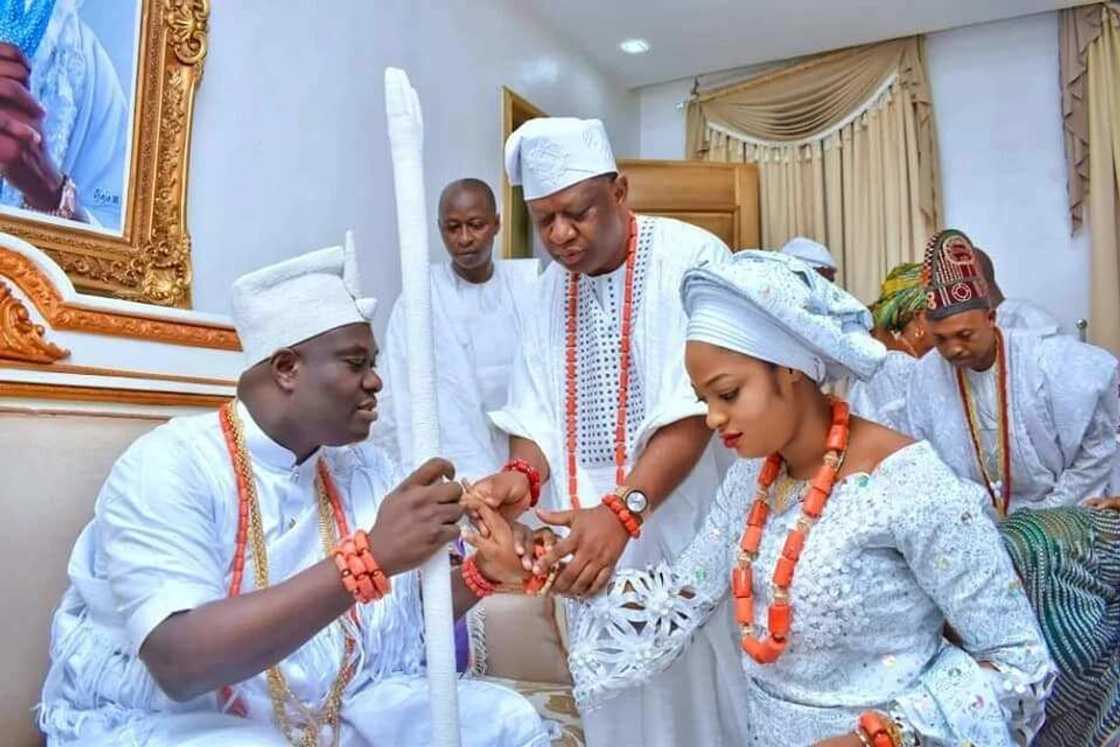 Ooni and Prophetess Naomi