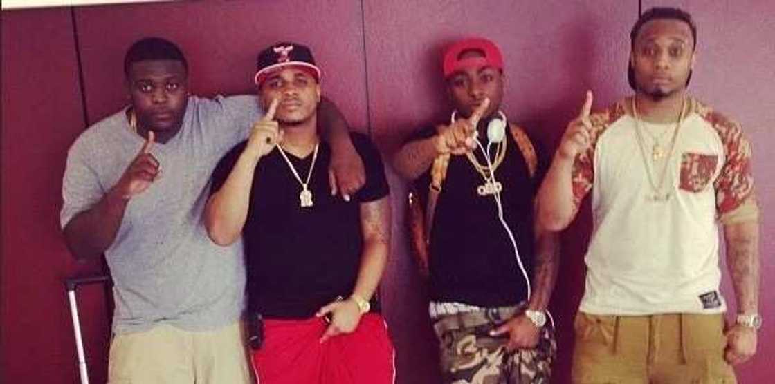 Sina Rambo, B Red and Davido Sina Rambo, B Red and Davido