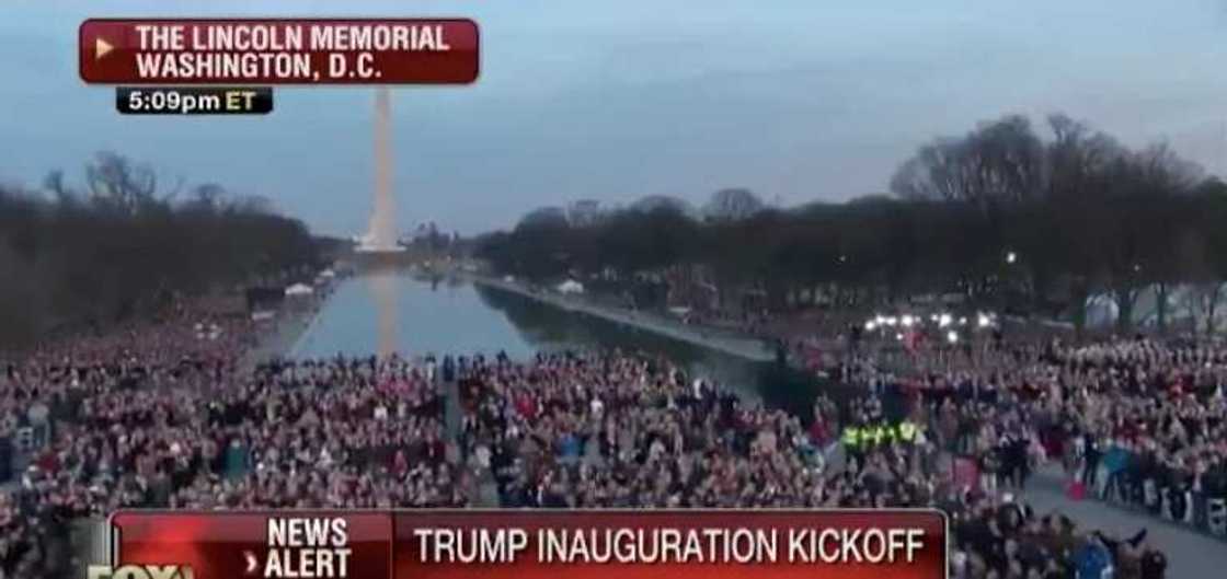 Obama's inaugural concert in 2009 vs Trump's inaugural concert