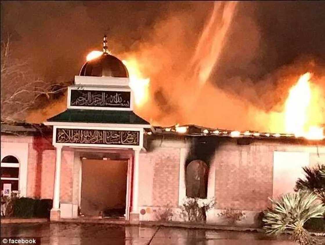 Texas mosque burned as Trump bans Muslim countries from US, court kicks (Photos) Texas mosque burned as Trump bans Muslim countries from US, court kicks (Photos)