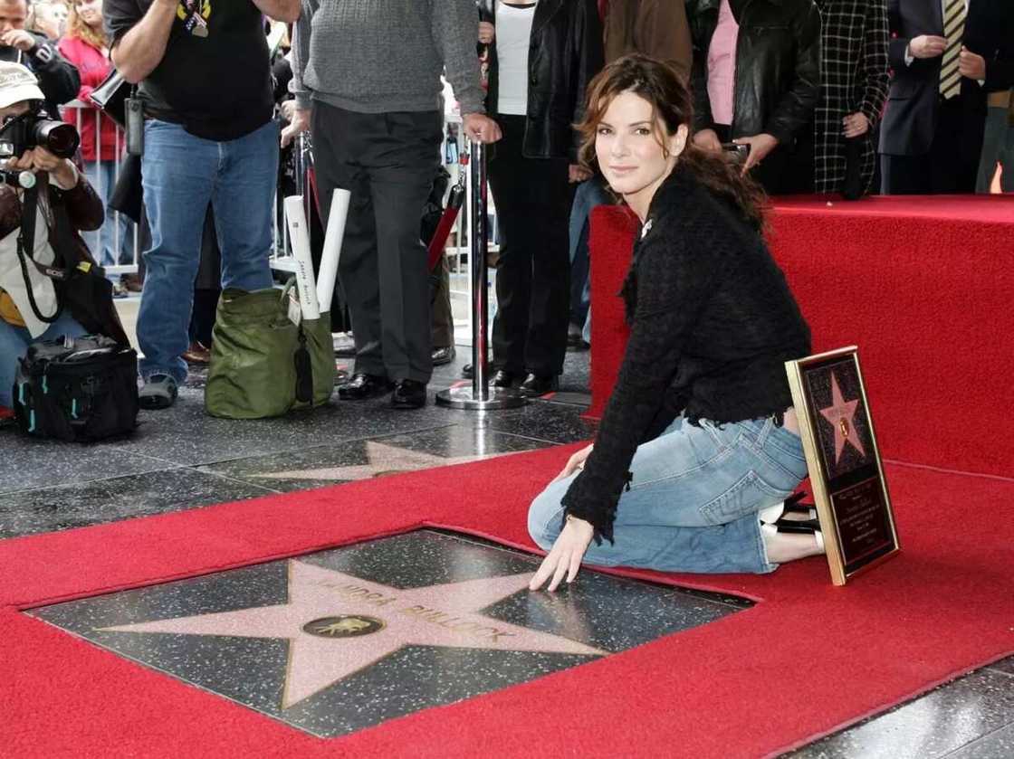 Sandra Bullock Honored With Star On The Hollywood Walk