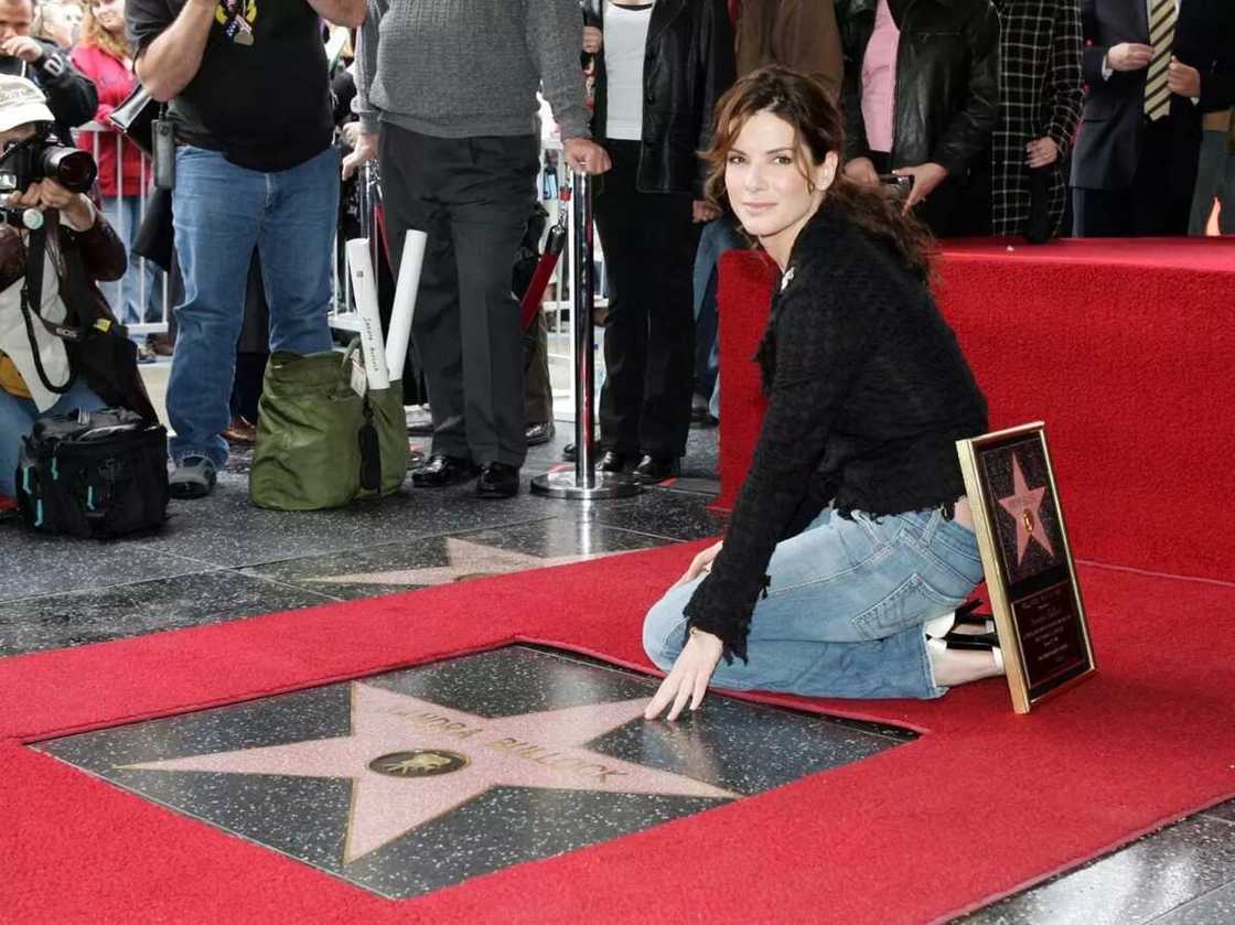 Sandra Bullock Honored With Star On The Hollywood Walk Sandra Bullock Honored With Star On The Hollywood Walk