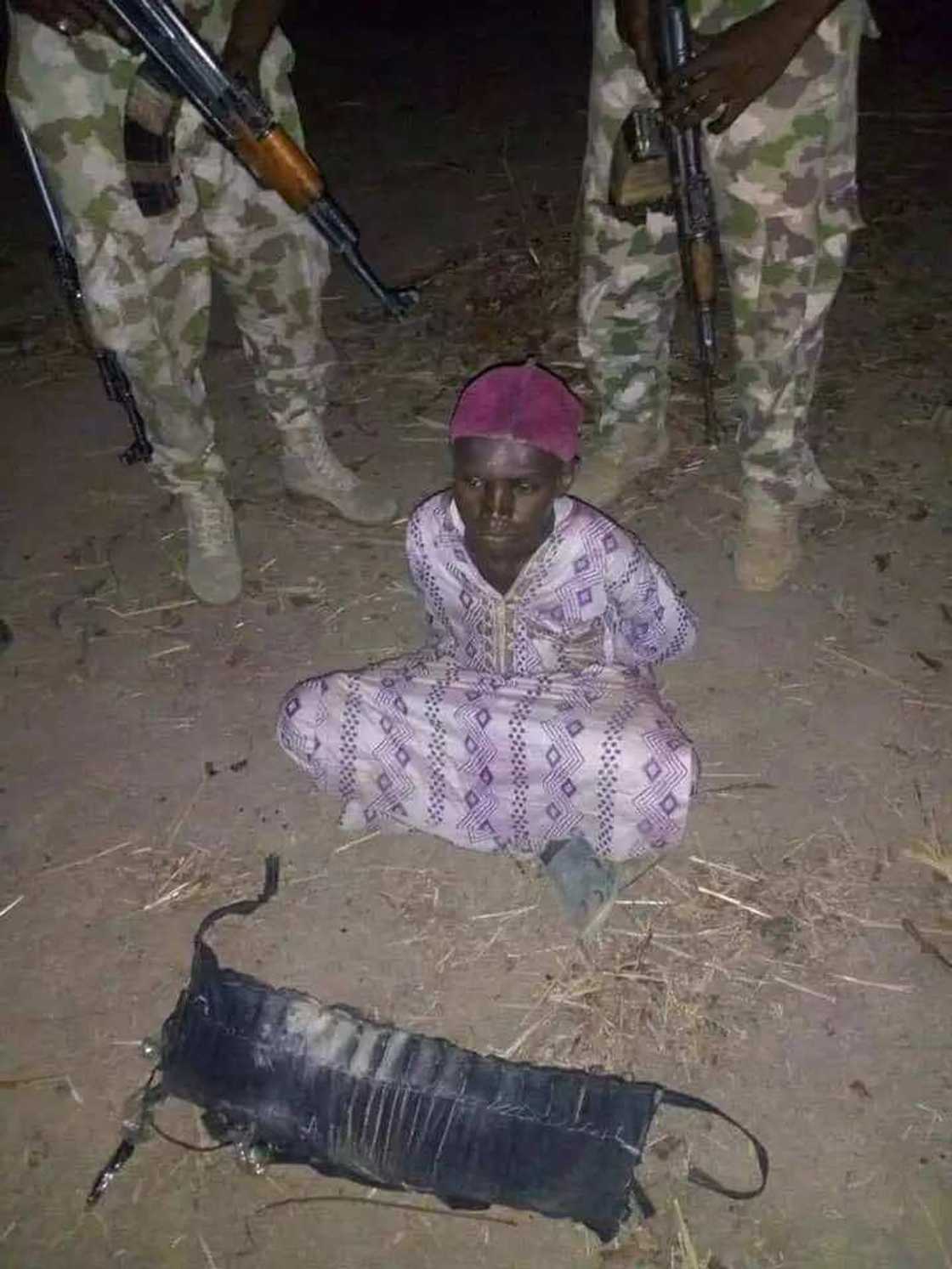 Just in: 1 teenage bomber arrested in Adamawa, others flee Just in: 1 teenage bomber arrested in Adamawa, others flee