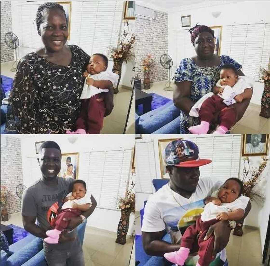 Seyi Law’s wife, daughter return to Nigeria 3 months after delivery in US (photos) Seyi Law’s wife, daughter return to Nigeria 3 months after delivery in US (photos)