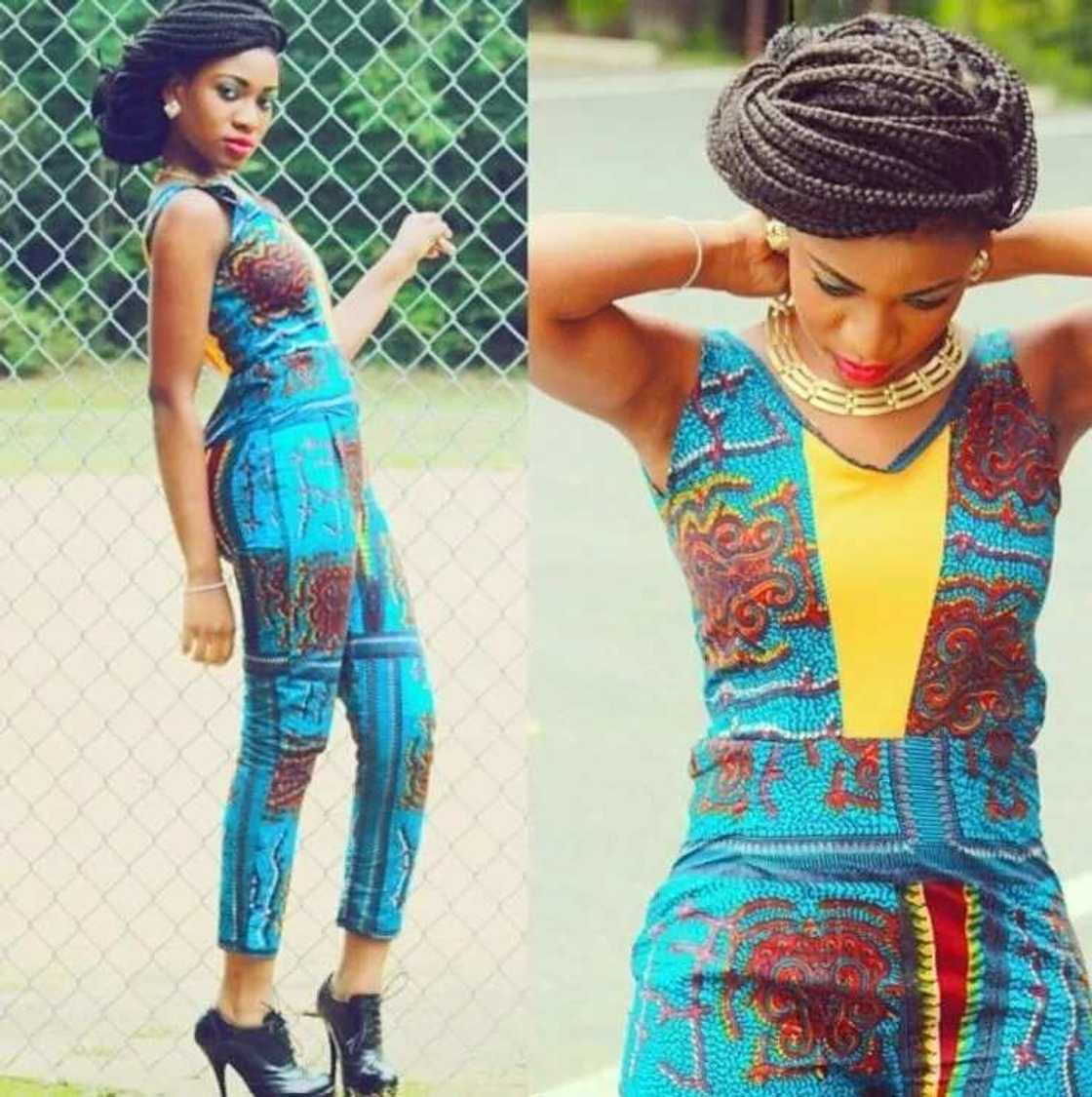 Ankara jumpsuit