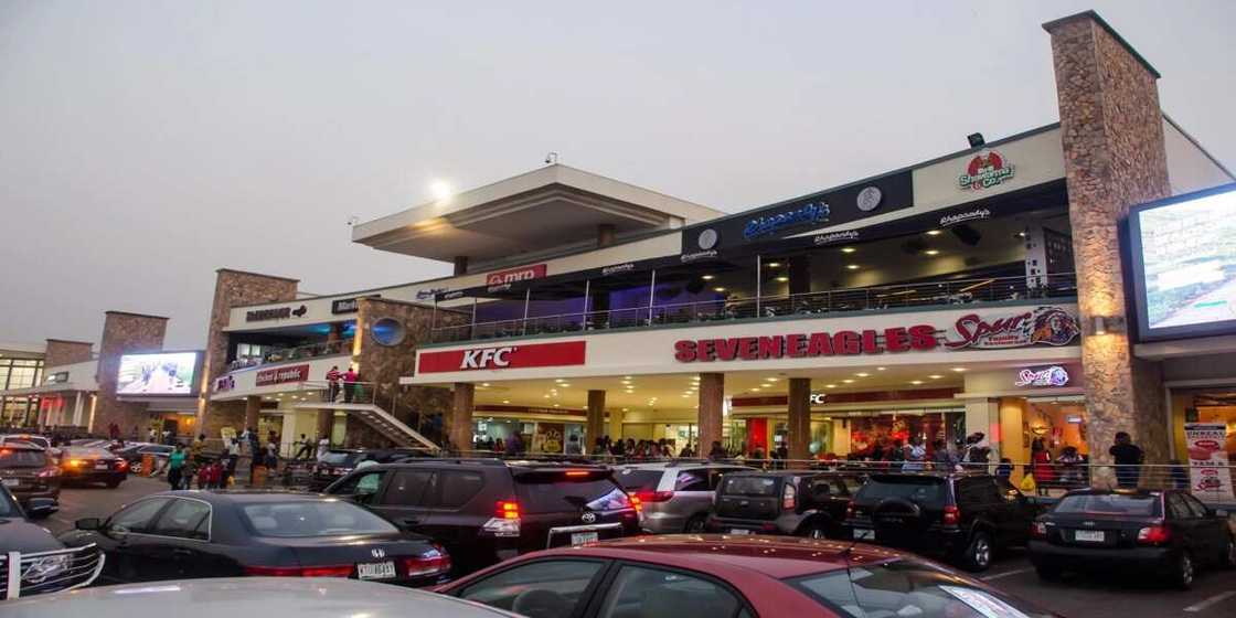 Ikeja City Mall in the evening Ikeja City Mall in the evening