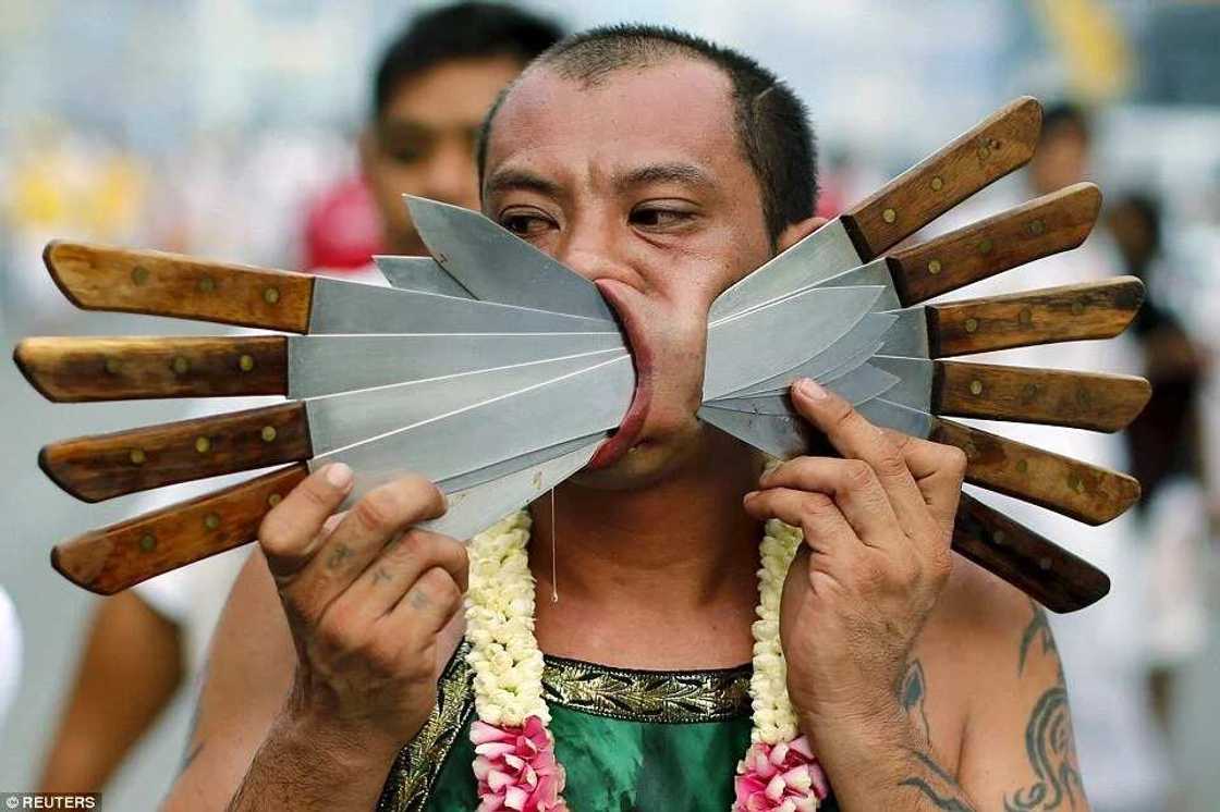 Extreme Vegetarian Festival Is Celebrated Across Thailand