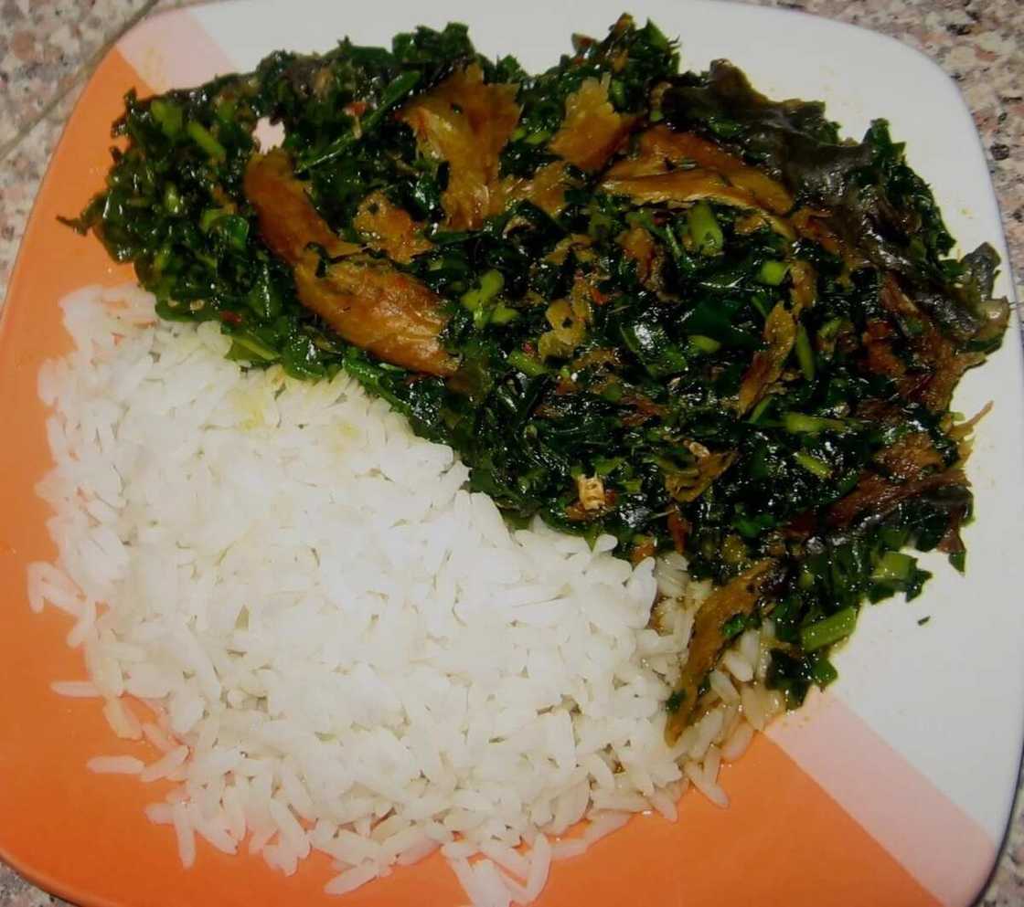 Why Nigerians must eat rice with vegetables