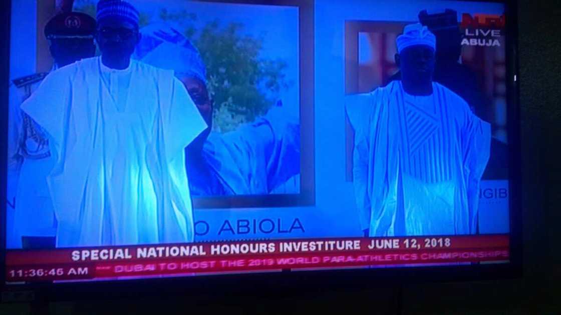 LIVE UPDATES: Excitement in Aso Rock as top Nigerians gather for late MKO Abiola’s honour LIVE UPDATES: Excitement in Aso Rock as top Nigerians gather for late MKO Abiola’s honour