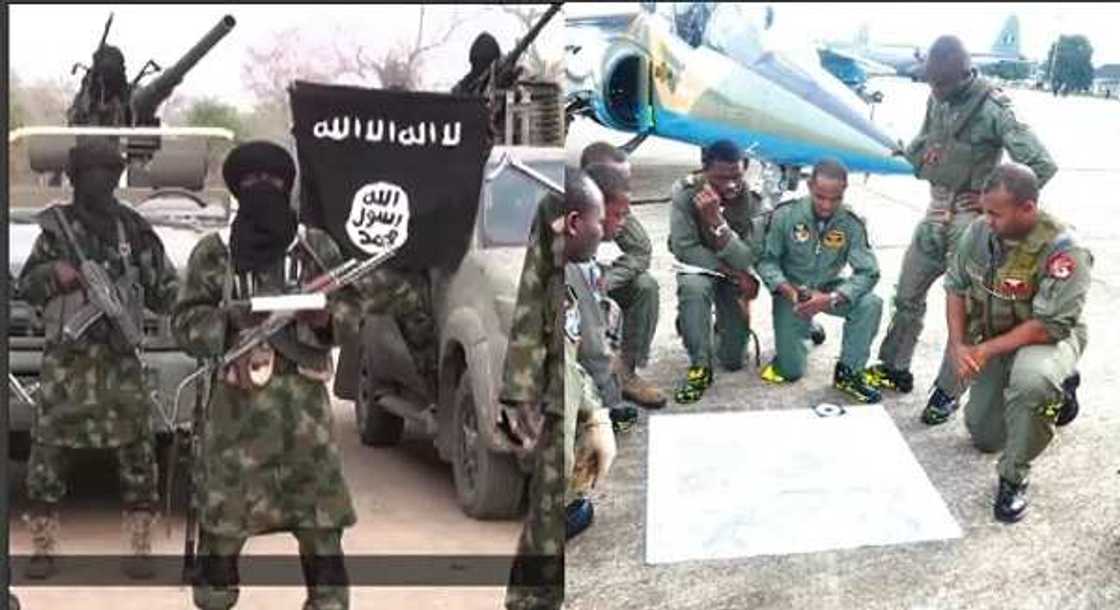 Scores of B'Haram members killled as sect attacks Air Force helicopter in Gwoza