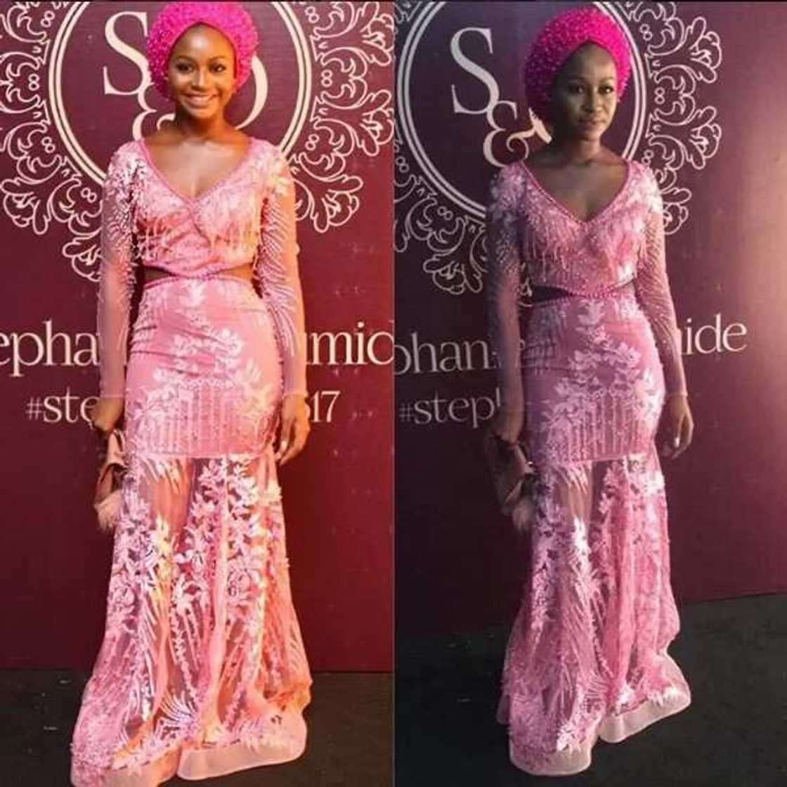 Stunning asoebi pictures from Stephanie Coker’s wedding