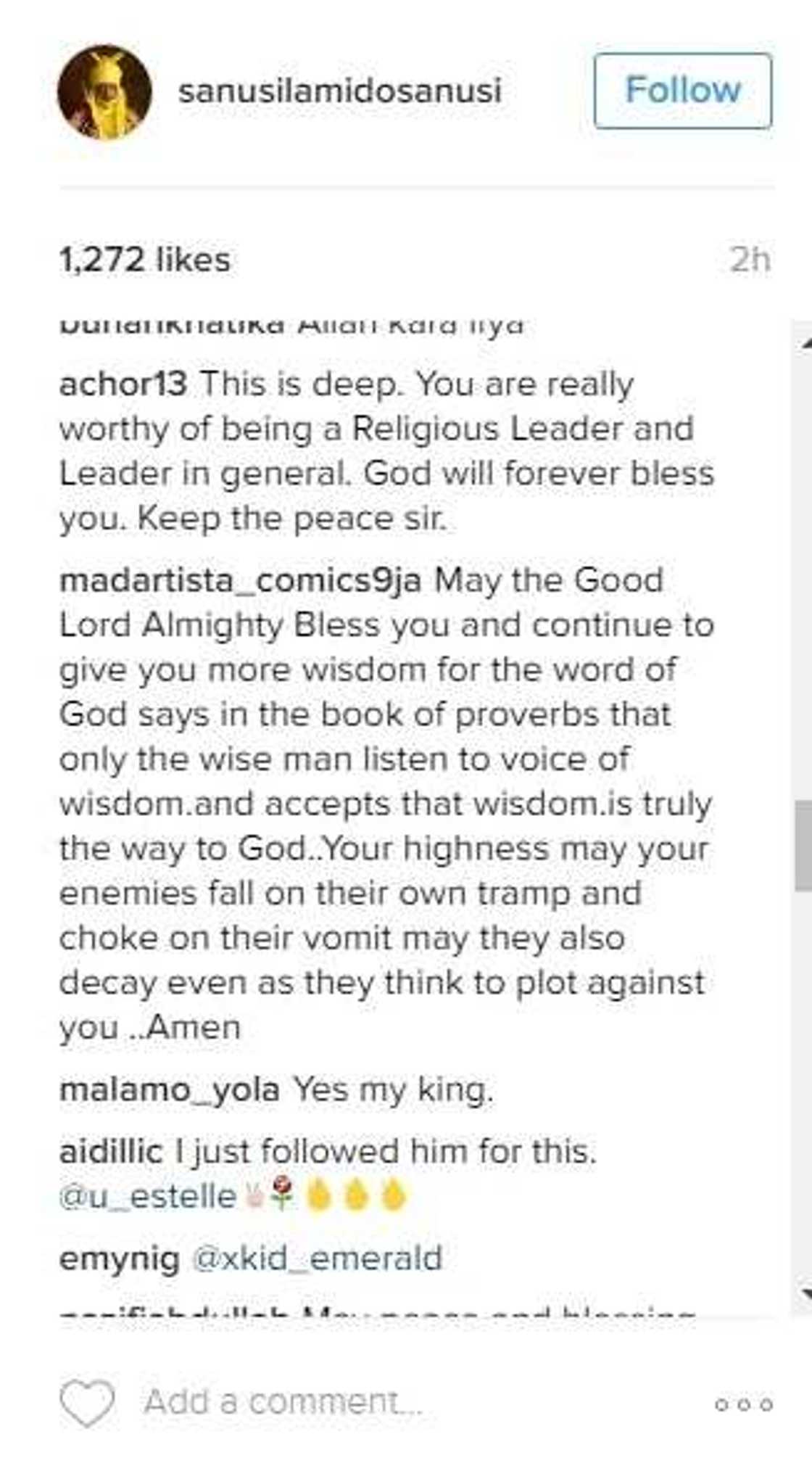 Emir of Kano publicly declares love for Jesus Christ Emir of Kano publicly declares love for Jesus Christ