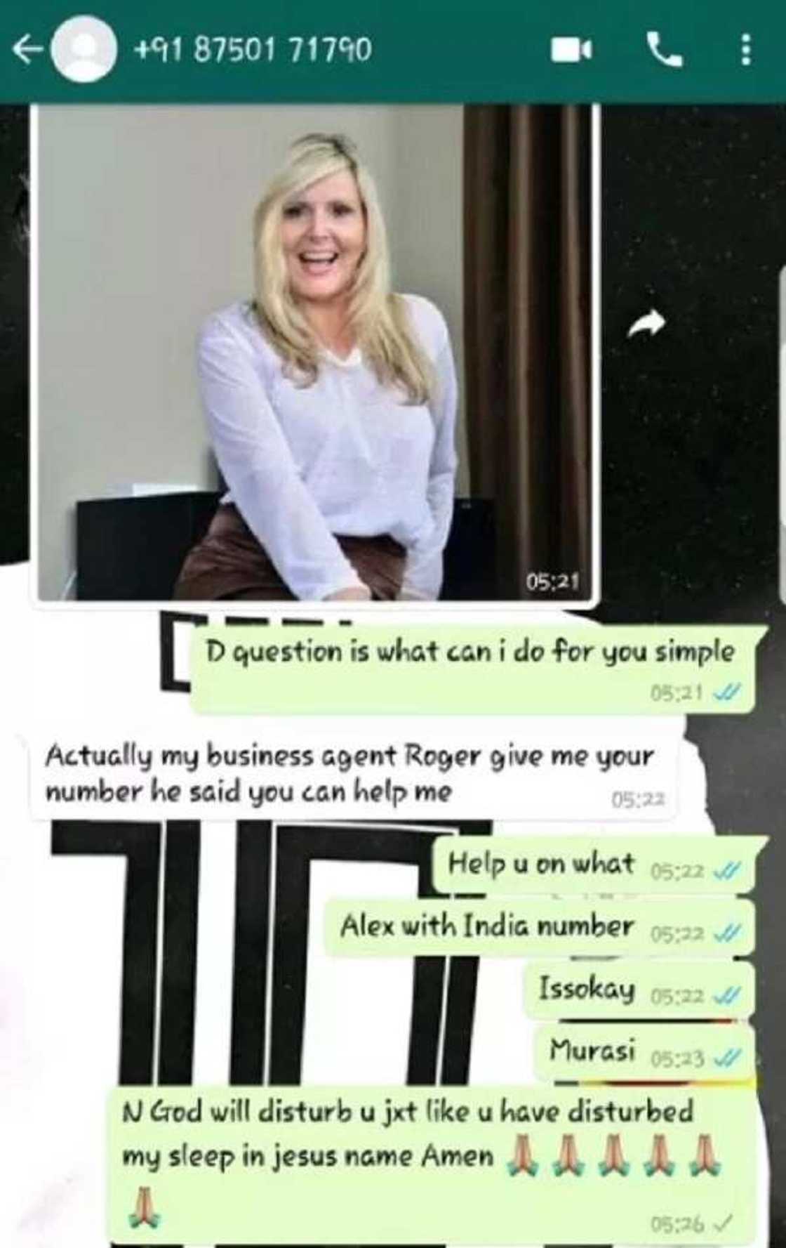 Funny conversation between internet fraudster and a victim he wanted to scam leaked online Funny conversation between internet fraudster and a victim he wanted to scam leaked online