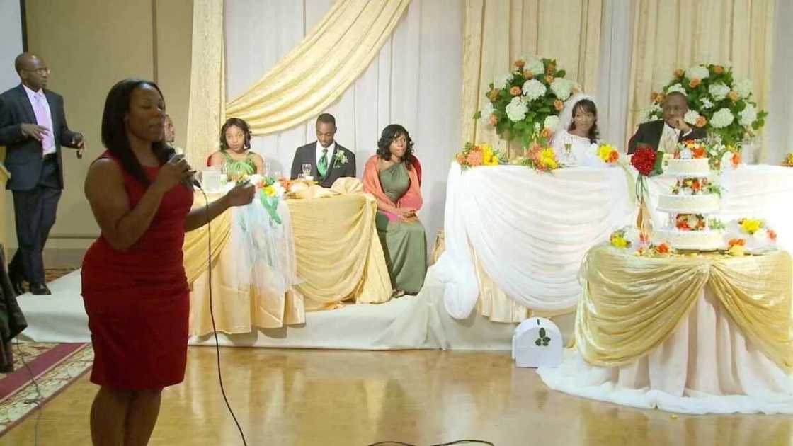 Nigerian wedding reception party Nigerian wedding reception party