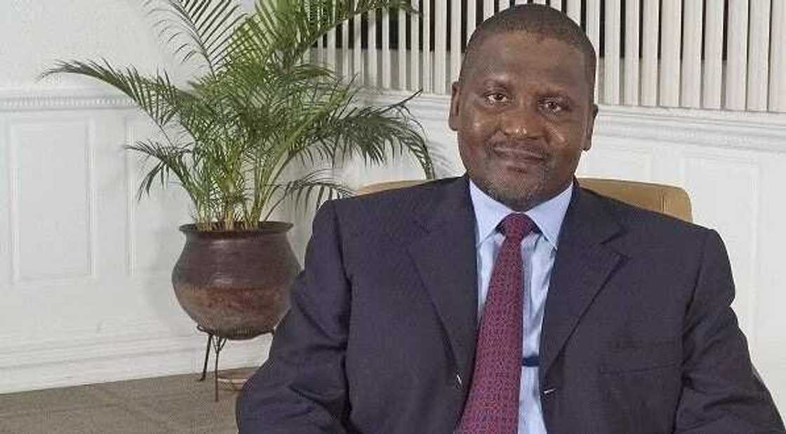 Ana wahalar kudi: Dangote ya samu wata kazamar riba Ana wahalar kudi: Dangote ya samu wata kazamar riba