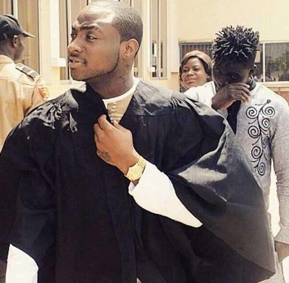 Which universities did Davido attend in Nigeria?