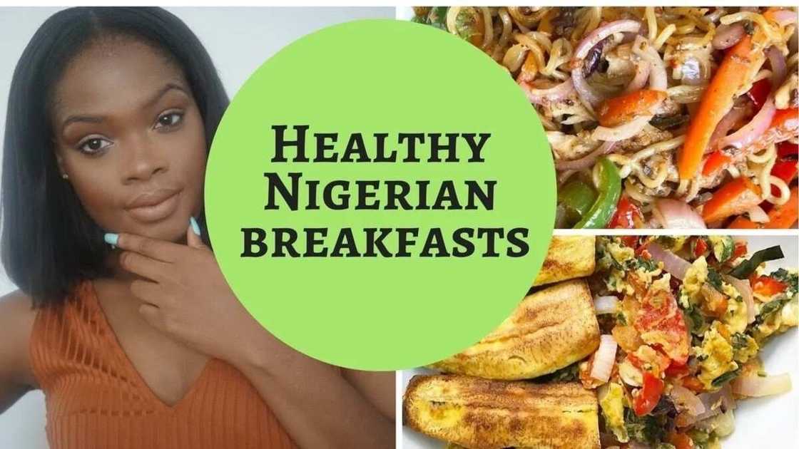 Nigerian breakfast Nigerian breakfast