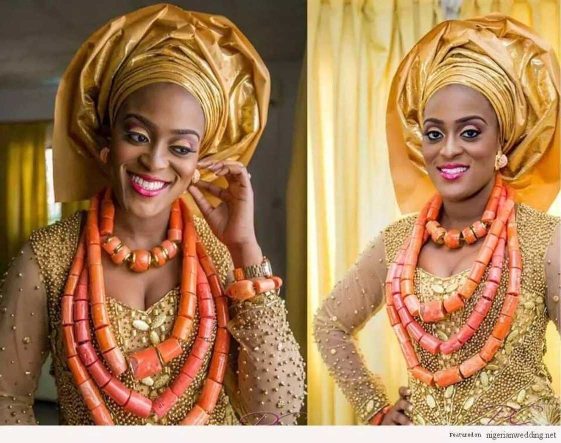 Igbo traditional wedding headgear Igbo traditional wedding headgear