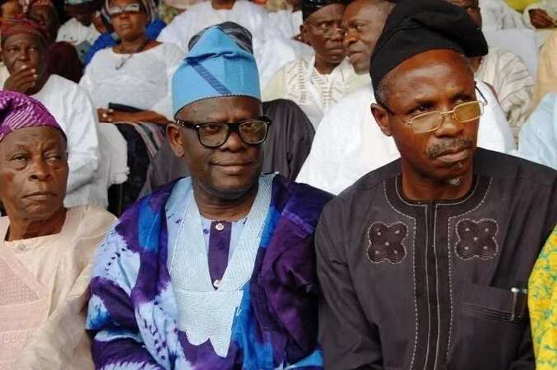 Yanzu-yanzu: Obasanjo, Olu Falae, Doyin Okupe suna ganawar sirri