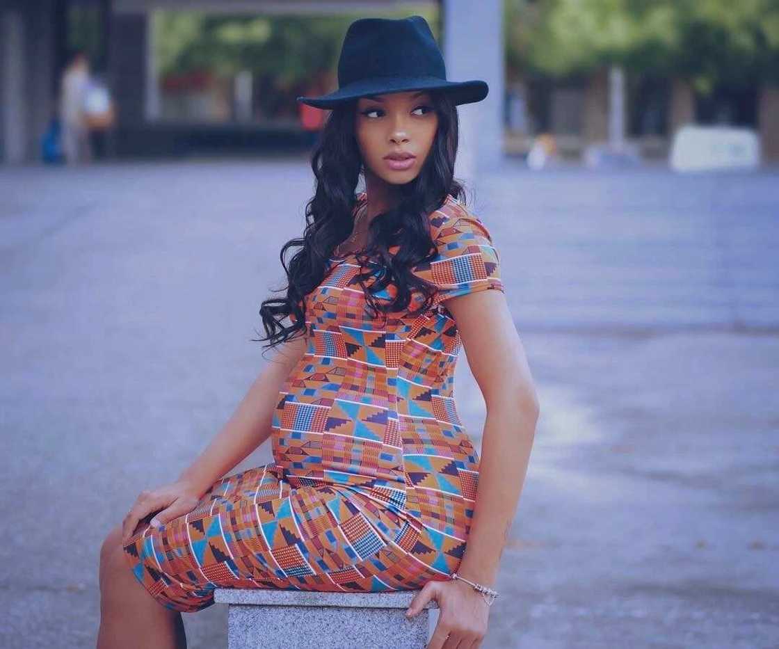 Ankara maternity dress style Ankara maternity dress style