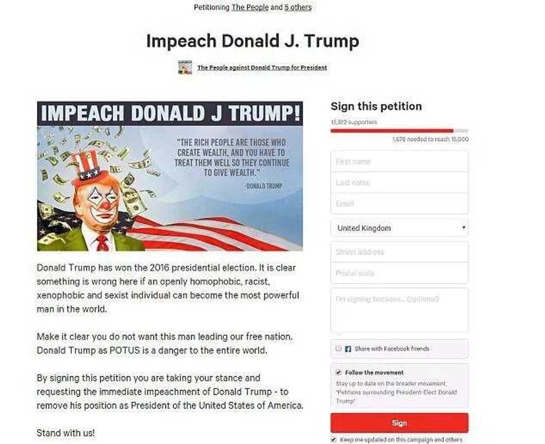 4 signs most Americans want Trump impeached