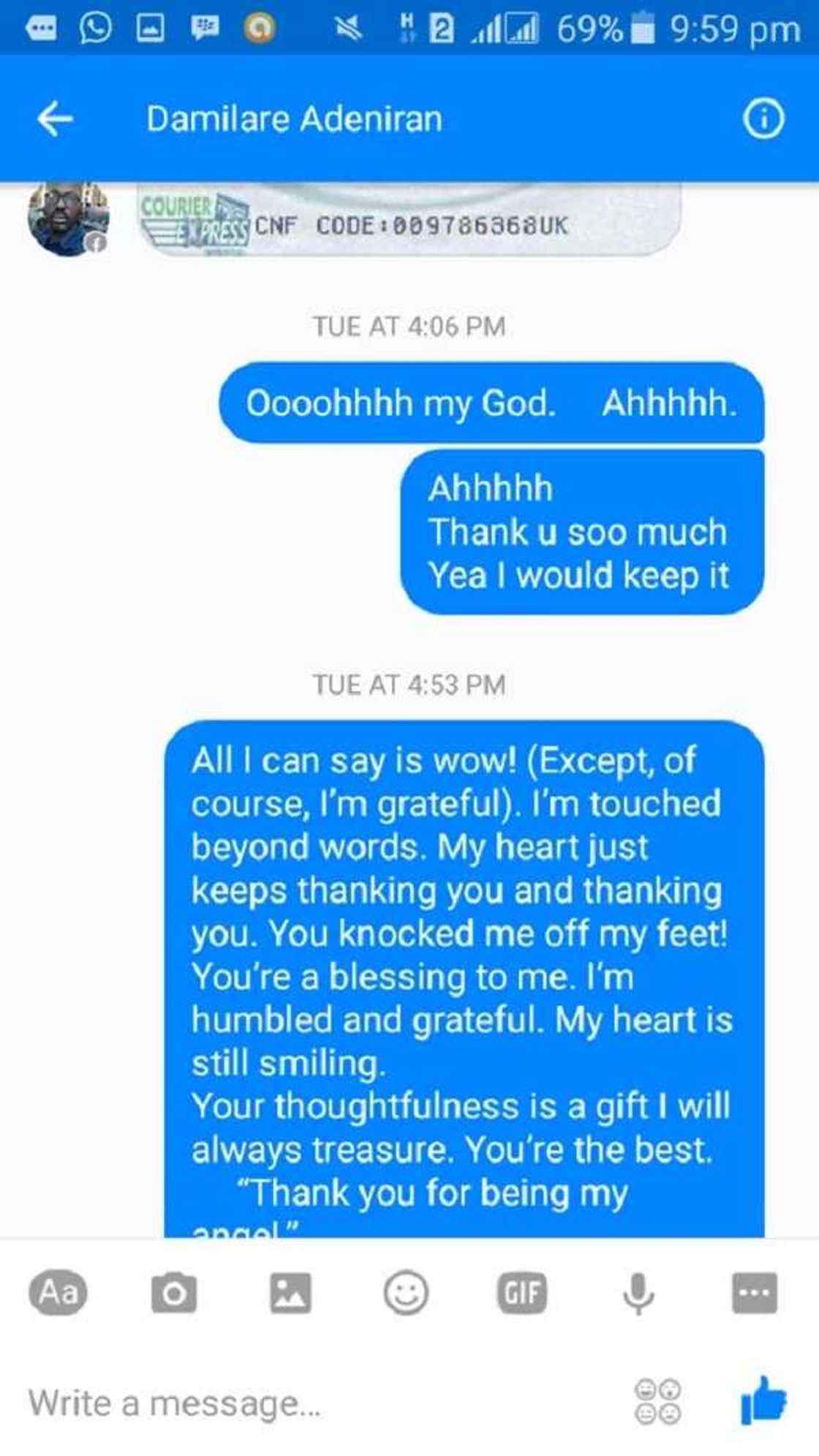 Young man scams lady on Facebook then this happens Young man scams lady on Facebook then this happens