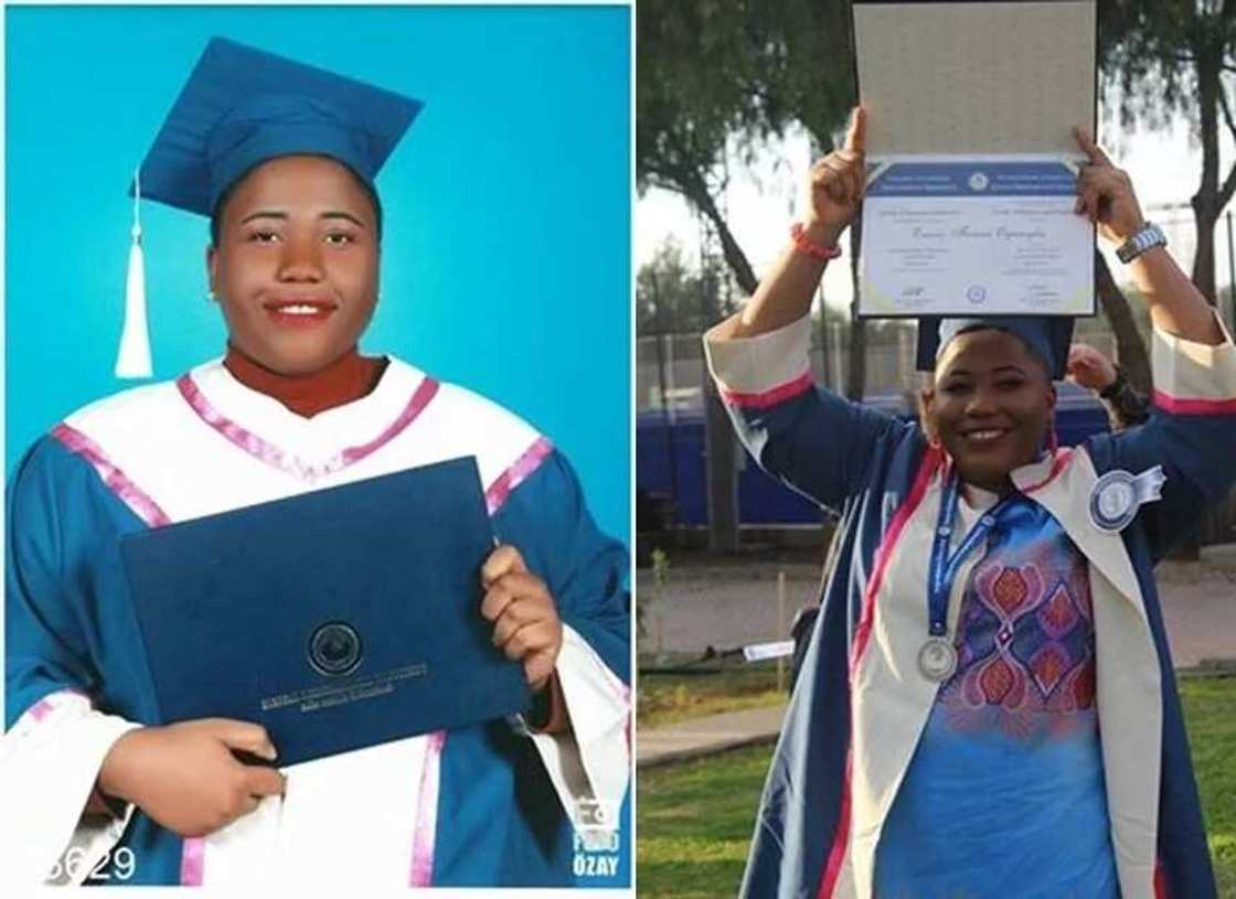Brilliant Nigerian lady comes top as she graduates from Eastern Mediterranean University Brilliant Nigerian lady comes top as she graduates from Eastern Mediterranean University