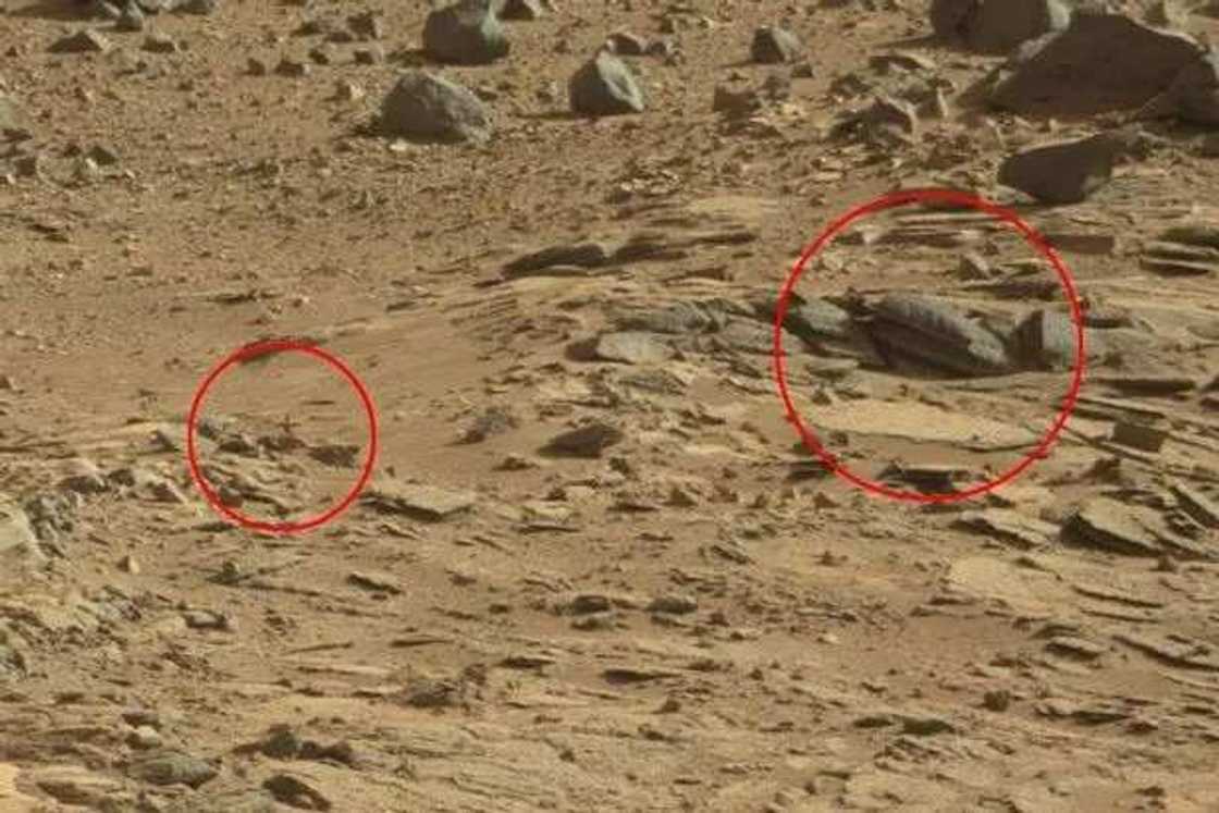 NASA's rover spots crucifix, ruined church on Mars NASA's rover spots crucifix, ruined church on Mars
