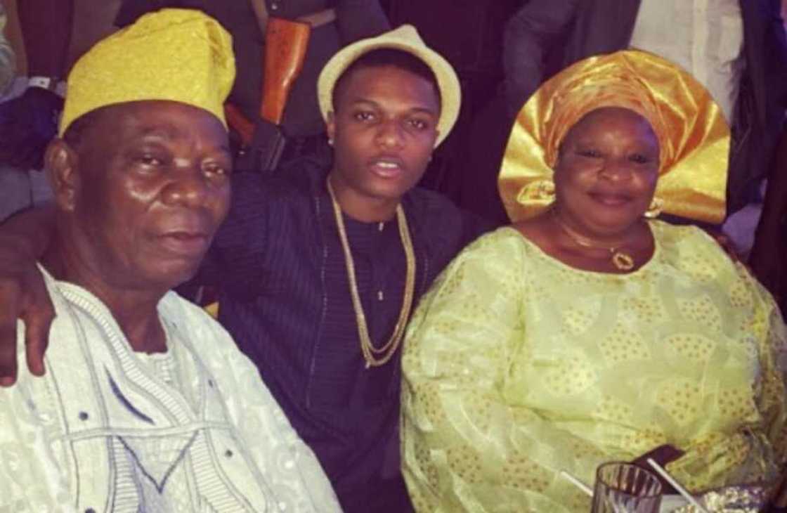 Wizkid parents