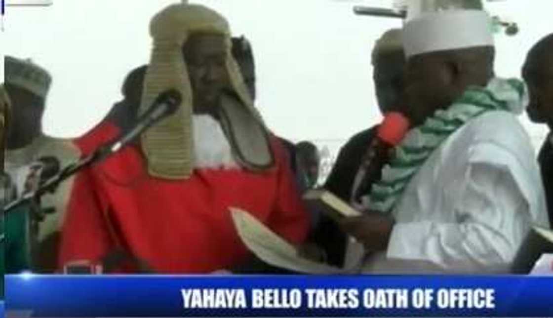 Yahaya Bello inaugurated as Kogi governor in Lokoja Yahaya Bello inaugurated as Kogi governor in Lokoja